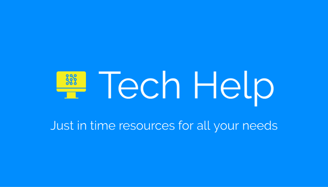 Family tech help page